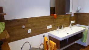 Ferienwohnung Allgäuer Landhaus Stocker in Hopferau-Füssen - Bathroom
