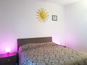 Apartment mit Terrasse und Garten | Gartenblick | Neben dem Strand | Haustiere sind willkommen - Zimmer
