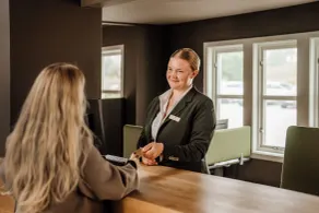 Jægtbolden Fjordhotel - Resepsjon