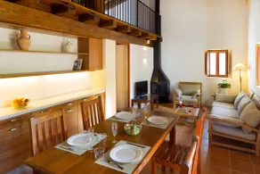 Can Noves - Villa de 2 suites -1 - Spisning på værelset