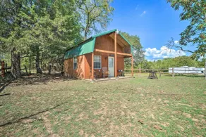 Hand-Built 'Black Fork Cabin 2' w/ Fire Pit! - Interior