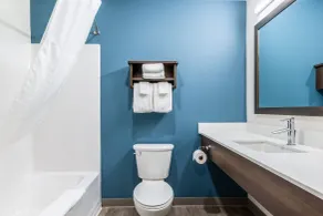 WoodSpring Suites Colton - Salle de bain