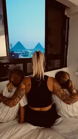 RAFiF Pyramids View Hotel - Udsigt fra værelset