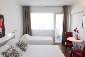 Motel Cap Sol - Vue de la chambre