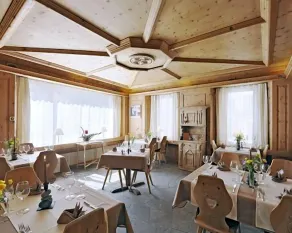 Hotel Crusch Alba Zernez - Restaurant