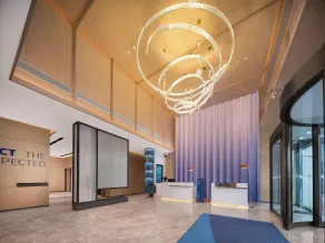 Holiday Inn Express Rizhao Oriental Colorful City - Resepsjon
