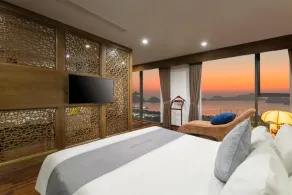 Cat Ba Paradise Hotel - Sky Bar & Massage  - Vista do quarto