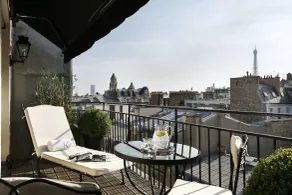 Hôtel Keppler - Vue de la chambre