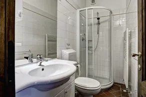 Lodge Ricavo con piscina panoramica - Badeværelse