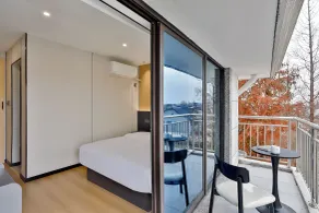 WEN SI TE HOTEL  - Ausblick vom Zimmer