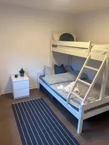 Kinderfreundliches gemütliches Ferienhaus mit Sauna, Grill und Garten | Naturblick | Haustierfreundlich - Zimmer