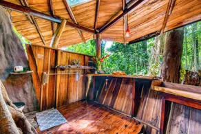 Tree House Beachfront Lodge - Vue de la chambre