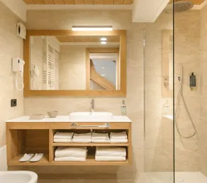 Royal Hotel Cortina - Badezimmer