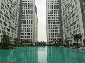 Comfort with Garden View Studio Apartment M-Town Residence - Pool