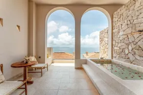 Mansong Blue Island Yijing Scenic - Ausblick vom Zimmer