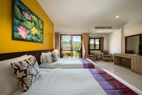 Kamala Beachfront Apartment - Vue de la chambre