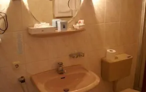 Weser Wasserbetten Hotel Baxmann - Badeværelse