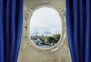 The Queen Mary - Vue de la chambre