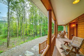 2 Mi to Elk Mountain: Secluded Union Dale Home! - Interior