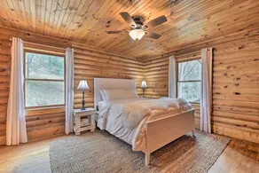 Cozy Blue Ridge Mountain Cabin on 18 Acre Lot - Værelse