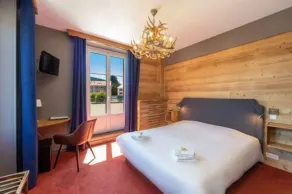 Hôtel Restaurant l'Aubergade - Chambre
