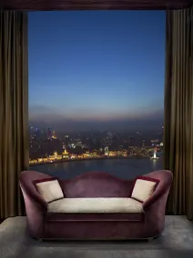 The Ritz-Carlton Shanghai, Pudong - Vue de la chambre