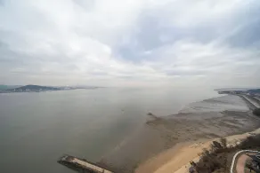 Inchon sky and sea ocean view hotel - Ausblick vom Zimmer