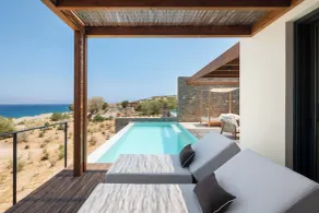 Vione Paros - Vue de la chambre