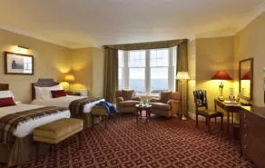 The Ugadale Hotel - Ausblick vom Zimmer