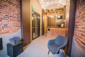 Hotel Lavender - Sittområde i lobbyn