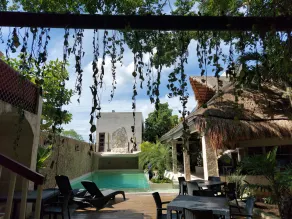 hotel y hostal nojoch che - Piscina