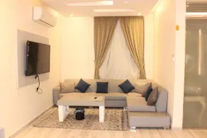 Open Hotel for serviced apartments Riyadh اوبين للشقق المخدومة - Living area