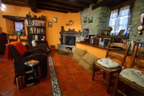 Casa La Fonte - Sitteområde i lobbyen