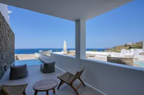 Paola Sunset Mykonos - View from room