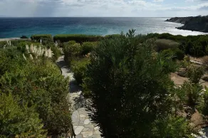Sophia Villa Paros - Beachfront Villa at Lolantonis - View from room