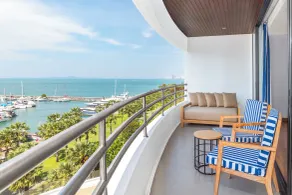Ocean Marina Resort Pattaya Jomtien - Vue de la chambre