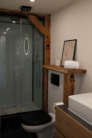 Gasthof zum goldenen Schiff - Lehmzimmer Erde - Bagno