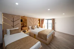 Luxury Airport Hotel By Zazzoni-İstanbul Airport - Vue de la chambre