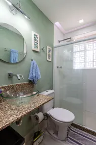 Charmoso Apartamento na Praia de Botafogo - Salle de bain
