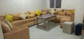 appartement meublée à loué 5 min de la plage - Coin séjour