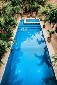 Hotel Lechuga de Mar Tulum with Pool and Beach Club Access - View from room
