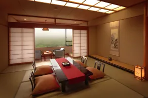 Sansatei - Chambre