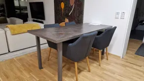 Modernes Apartment mit wunderschönem Rheinblick - Restaurante