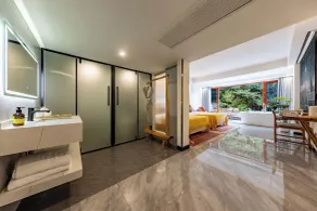 Huagu Jianzhu Guesthouse (Zhangjiajie National Forest Park Branch) - Badrum