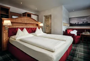 Appartement de vacances convivial et familial avec sauna, terrasse et jacuzzi | Ski à proximité | Avec animaux bienvenus - Chambre