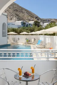 Glaros Hotel - Vue de la chambre