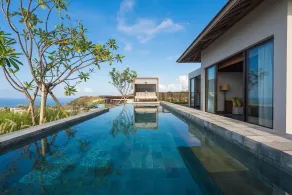 Six Senses Bali - Ausblick vom Zimmer