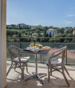 Hotel Cacciani - Ausblick vom Zimmer