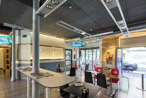 The Book Factory Hostel by gaiarooms - Restaurant