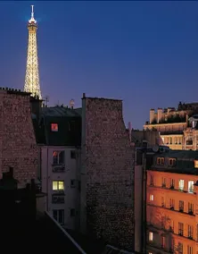 Hôtel Gavarni - Vue de la chambre